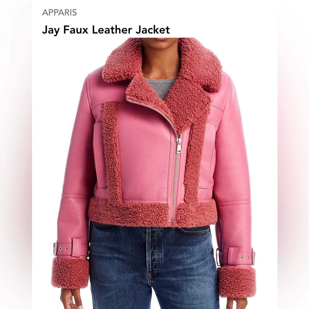 Apparis Jay Faux Leather Jacket